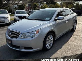 used 2013 buick lacrosse base 4dr sedan