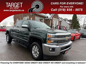 2015 chevrolet silverado 2500hd ltz, duramax diesel, loaded