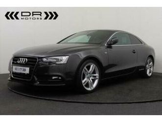 ② audi a5 coupe - s line - leder - navi - trekhaak — audi — 2ememain