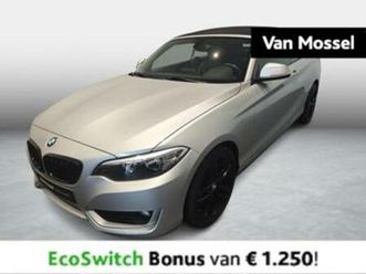 ② bmw 2 serie cabrio cabrio (automatique) — bmw — 2ememain