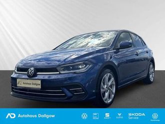 volkswagen polo style 1,0 l tsi 95 ps sportfahrw.+navi+dsg+