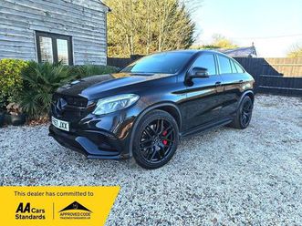 mercedes-benz gle class 5.5 gle63 v8 amg s (premium) coupe spds+7gt 4matic euro 6 (start/stop) 5dr