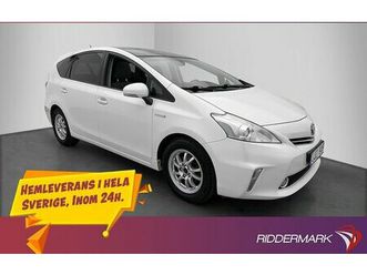 toyota prius hybrid 7-sits hud pano kamera keyless