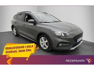 ford focus 1.0 ecoboost active kamera carplay rattvärme navi
