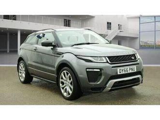2016 land rover range rover evoque 2.0td4 hse dynamic (start/stop) coupe 3d auto