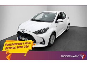 toyota yaris hybrid active drag kamera rattvärm adaptiv-fart