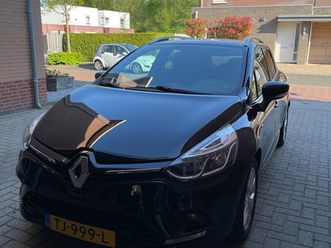 renault clio estate - 0.9 tce limited , keyless, lmv, cruise control, airco, bluetooth, navi, parkeer sensoren en privacy glass.