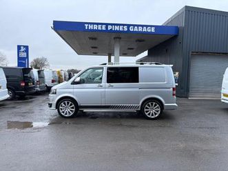 volkswagen transporter 2.0 tdi 84ps l1 kombi crew cab 5 seater fsh no vat