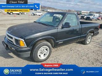 1997 chevrolet s10 pickup 2wd regular cab