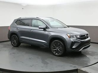 2024 volkswagen taos comfortline low mileage! alloy rims back up