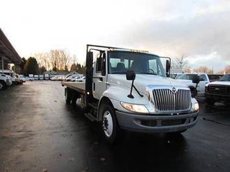 2015 international 4300lp flatbed 24ft