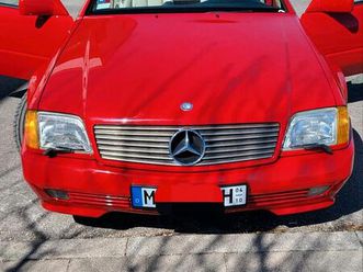 mercedes 500sl oldtimer r129 h- kennzeichen