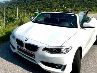 bmw 220i steptronic cabrio advantage advantage