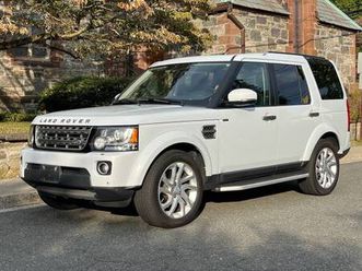2016 land rover lr4 hse silver edition