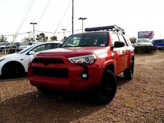 2021 toyota 4runner sr5 suv barcelona red metallic