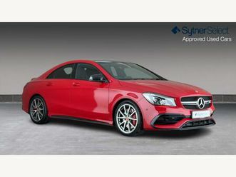 2.0 cla45 amg coupe spds dct 4matic euro 6 (start/stop) 4dr