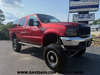 2001 ford excursion 4x4 limited lifted suv