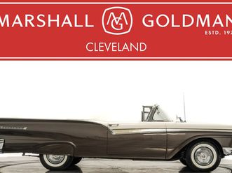 1957 ford fairlane skyliner -retractable roof, 312ci engine, two-tone paint