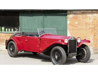 1929 lancia lambda rouge manuel, 4 vitesses conduite à dr...