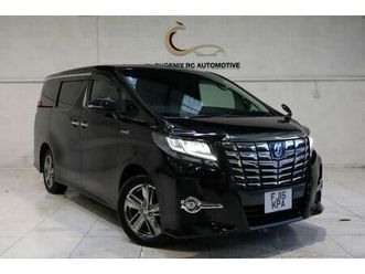 2022 toyota alphard 2.5 src black hybrid e-four