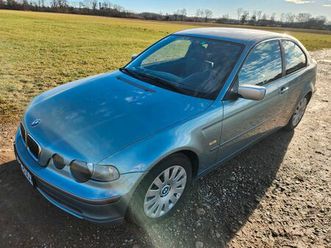 bmw e46 316ti compact / tüv 02/27 / winterreifen wie neu