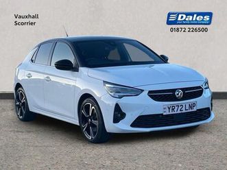 2022 vauxhall corsa corsa 1.2 turbo ultimate 5dr hatchback hatchback petrol manual