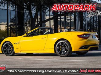 2014 maserati granturismo sport