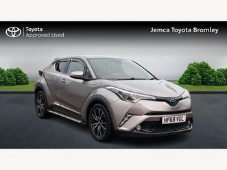 toyota c-hr excel suv's 1.8 vvt-h excel cvt euro 6 (start/stop) 5dr