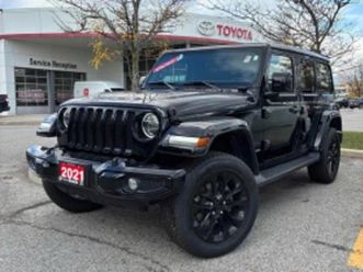 jeep wrangler * unlimited high altitude * carfax * без първонача ≫ 2021 • 24 650 eur • id