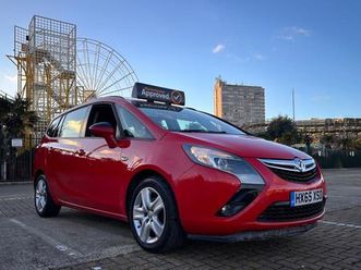 2015 vauxhall zafira 1.4t exclusiv 5dr mpv petrol manual