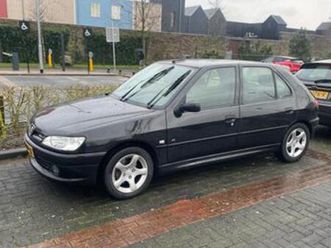 peugeot 306 2.0- 16v xs | 132pk | 1999 zwart | hot hatchback — peugeot — marktplaats