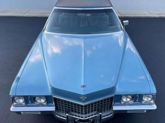 1971 cadillac deville original vinyl top, 472 v8, pw, a/c, well-preserved