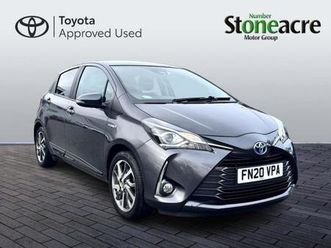 2020 toyota yaris 1.5 hybrid y20 5dr cvt [bi-tone] hatchback petrol/electric automatic