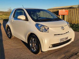 2013 toyota iq 1.0 vvt-i 2 multidrive euro 5 3dr hatchback petrol automatic