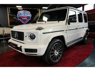 mercedes-benz g 500 exclusive & amg night multib & standh & 36