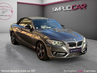 bmw serie 2 cabriolet f23 150 ch sport a 218d
