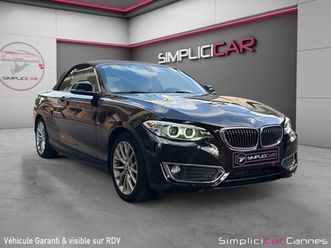 bmw serie 2 cabriolet f23 luxury 218i 136 ch luxury