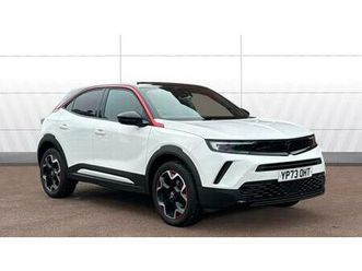 2023 vauxhall mokka 1.2 turbo 100 gs 5dr petrol hatchback hatchback petrol manual