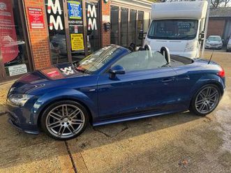 2.0 tfsi black edition roadster euro 5 (start/stop) 2dr