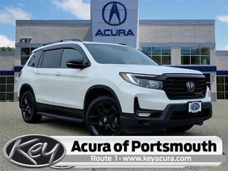 used 2025 honda passport black edition