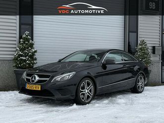 mercedes-benz e-klasse coupé - 200 cgi aut distronic | stoelverwarming | comand | dab | spiegelpakket | dealer onderhoude