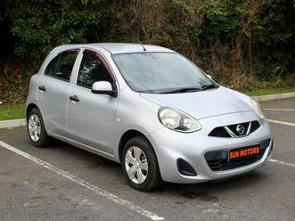 nissan march 2014 automatic - low miles