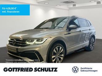 volkswagen tiguan allspace 2.0 tdi dsg r-line pano harmann