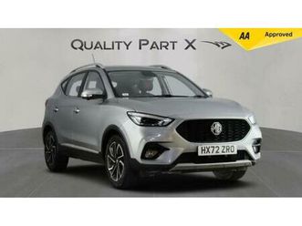 2022 mg mg zs 1.5 vti-tech exclusive euro 6 (start/stop) 5dr hatchback petrol manual