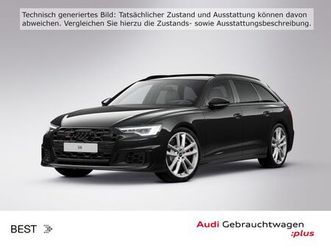 audi s6 avant black ahk, pano, kamera, hud, b&o