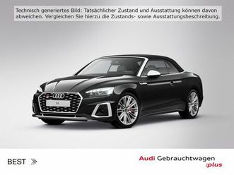 audi s5 cabrio hud, ahk, kamera, matrix, navi, leder