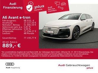 audi a6 avant e-tron *2x s line*pano*8-fach*upe 96t€*