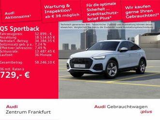 audi q5 sportback 45 tfsi quattro advanced s tronic