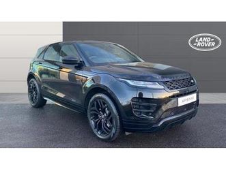 2022 land rover range rover evoque 1.5 p300e evoque edition 5dr auto estate petrol/electric autom...