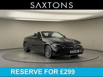2.0 cle300h mhev amg line (premium plus) cabriolet g-tronic+ 4matic euro 6 (start/stop) 2dr